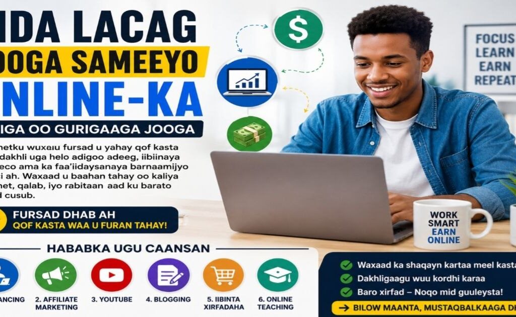 Sida lacag looga samee online ka