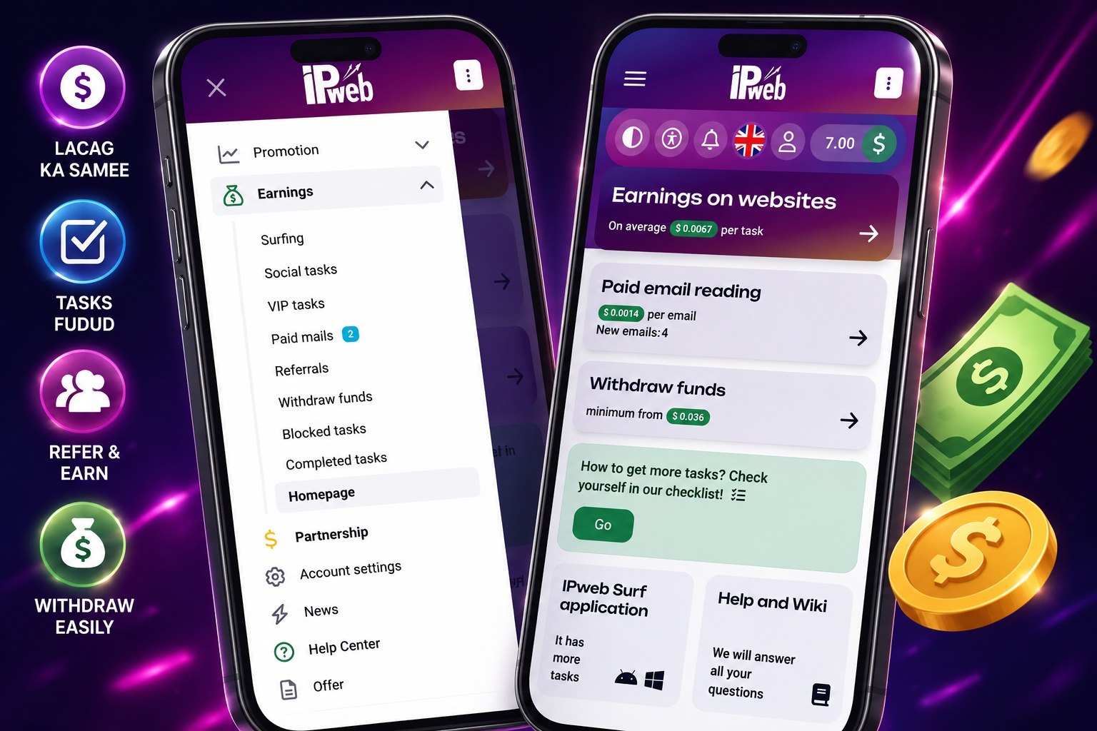 Sida lacag looga sameeyo IPWEB adiga gurigaaga jooga Step by Step